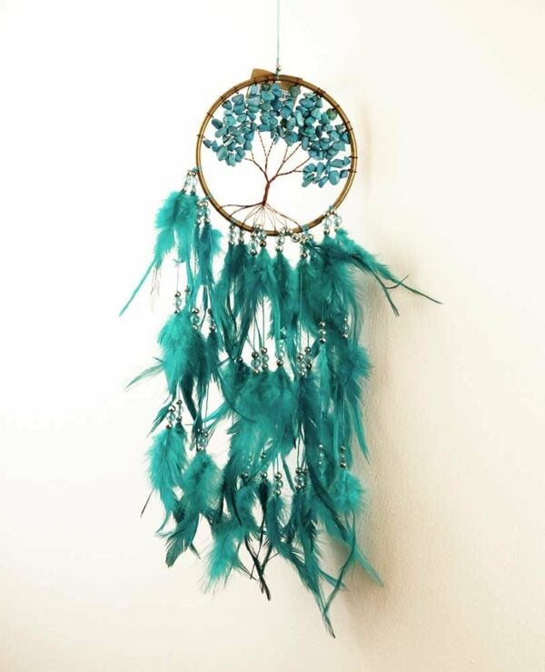 Dream Catcher Turquoise 17cm