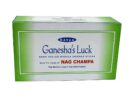 Incense Stick Satya Ganesha's Luck 15gms (2 Boxes For £2.50Each)