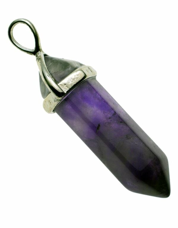 Pendant Fixed Wand Amethyst