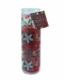 Candle Tube Spiced Cinnamon Red