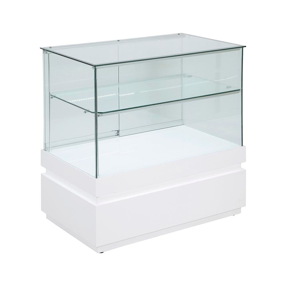 Frameless Display Glass Counter 1200X600X1050mm SW Code 99757