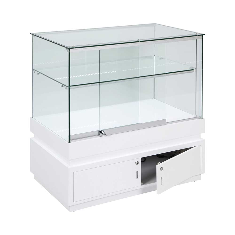Frameless Display Glass Counter 1200X600X1050mm SW Code 99757 - Image 3