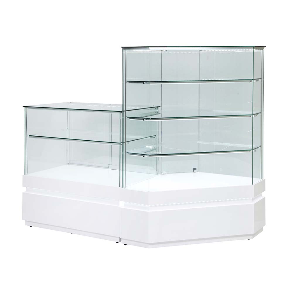 Frameless Display Glass Counter 1200X600X1050mm SW Code 99757 - Image 5