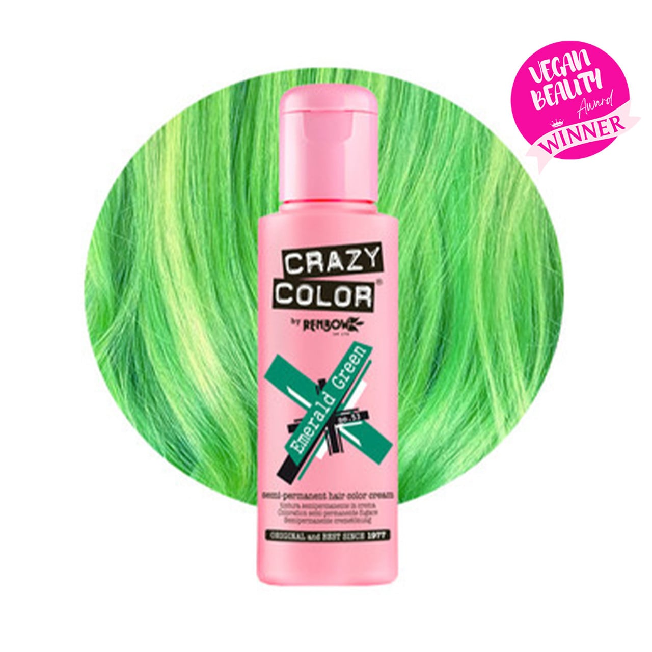 Emerald Green - Crazy Color - 100ml