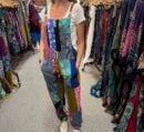 Dungaree Rayon Asst PW Size SM