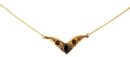 Bronze Necklace Onyx 18 Inch