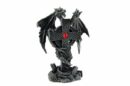 Dragon Twin Heads On Cross
