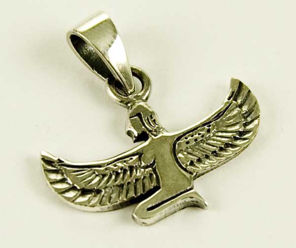 Silver Pendant Egyptian Isis