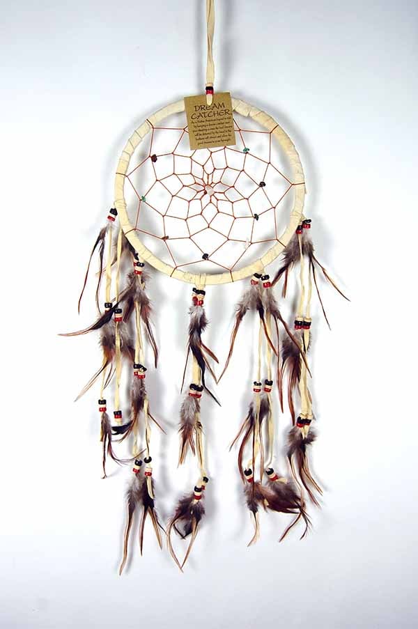 Dream Catcher Wood Beads W17L45cm