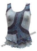 Jordash Top Abstract (Blue, Size free*)