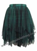 Dark Star Skirt Black And Green