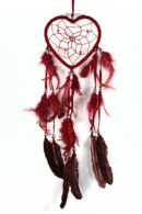Dream Catcher Heart Red W12L38cm