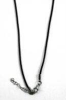 Necklace Wax Cord Black 24 Inch 10pcs