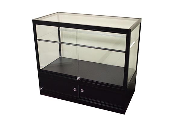 Aluminium Glass Display Counter 1200X600X1050mm SBT2 Code 99085