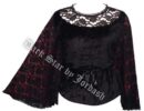 Dark Star Blouse Black Velvet