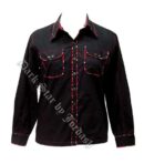 Shirt Men Black Size 14