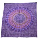 Bedspread Double Mandala Purple