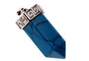 Pendant Wand Turquoise 15X35mm