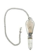 Pendulum Angel Rose Qtz L7.5cm