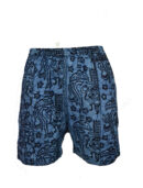 Trousers Short Batik Blue
