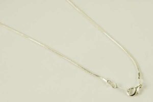 Chain Silver Plated Snake 20 Inch 10pcs
