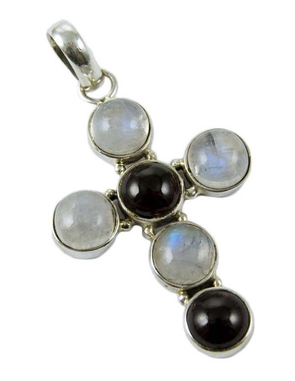 Silver Pendant Cross Shape