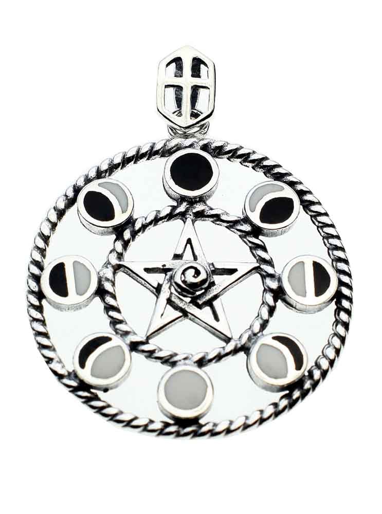 Pendant Silver Moon And Star