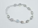 Silver PL Bracelet Rainbow