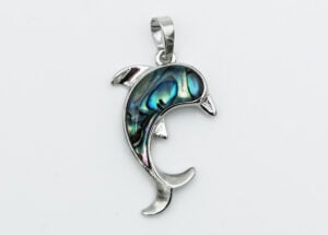 Pendant Dolphine Abalone