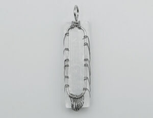 Pendant Selenite Tol Wired