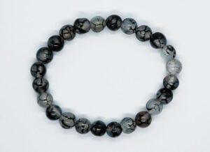Bracelet 8mm Dragon Skin Agate