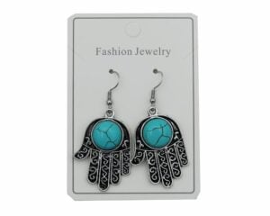 Earring Blue Howlite Fatima