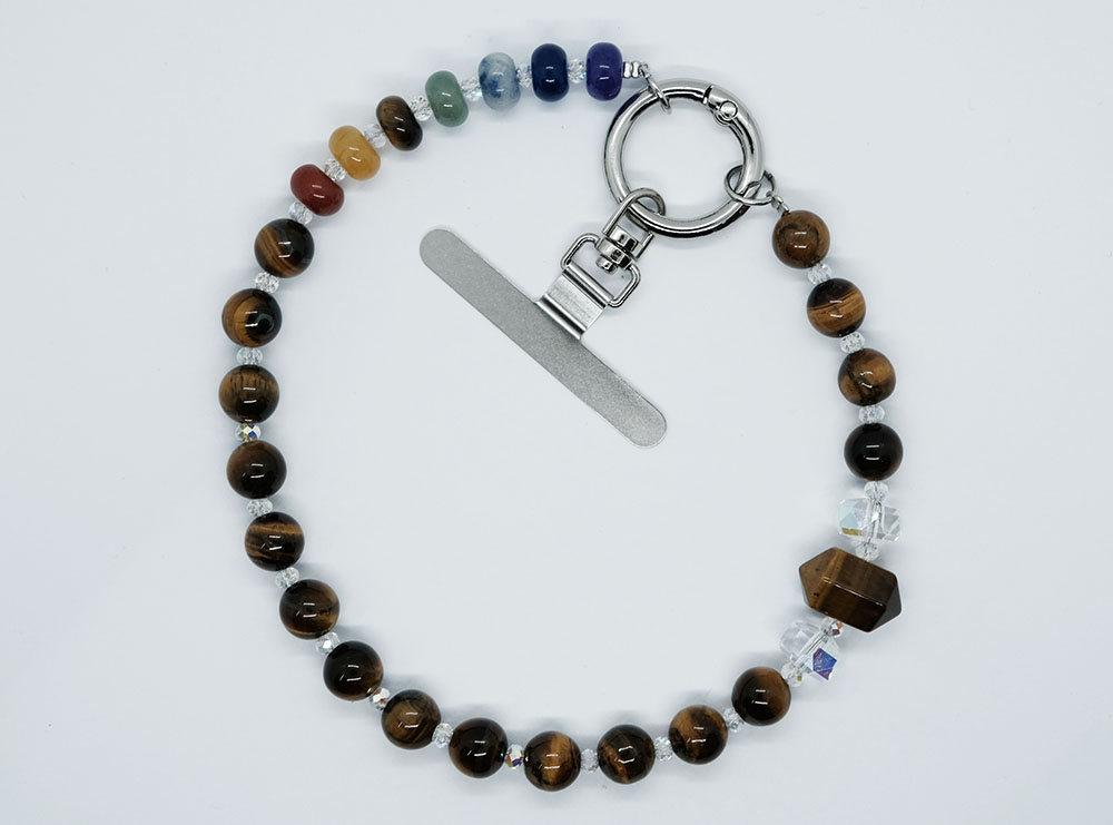 Phone Chain Tiger Eye & Wand