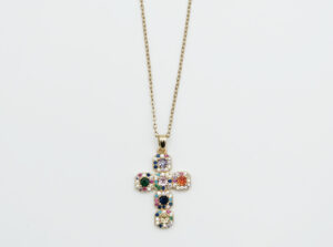 Necklace Cross Gold Plated