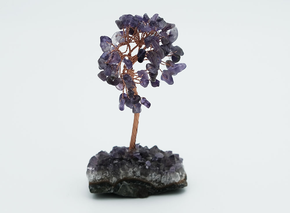Tree On Amethyst On Amethyst