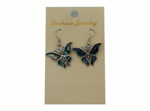 Earrings Butterfly Abalone