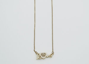 Necklace Fashion Love Gold