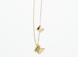 Necklace Butterflies Gold
