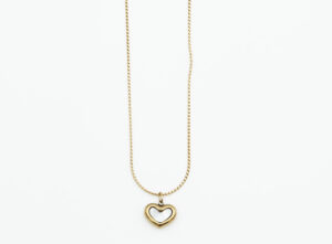 Necklace Heart Gold