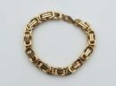 Bracelet Steel Large Links Gold