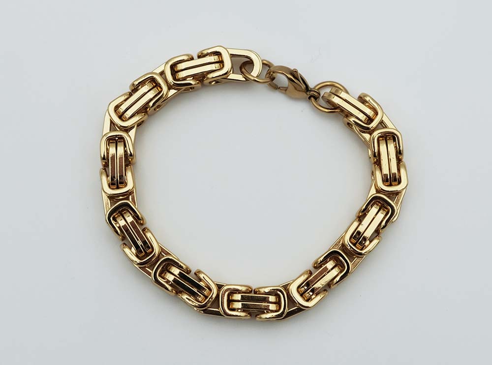 Bracelet Steel LargeLinks Gold